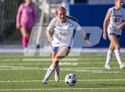 Thumbnail 2 in Oconee County vs. Jefferson (GHSA 3A Championship) photogallery.