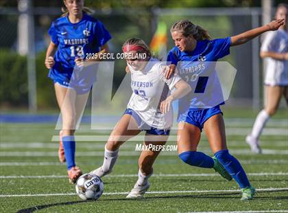 Thumbnail 1 in Oconee County vs. Jefferson (GHSA 3A Championship) photogallery.