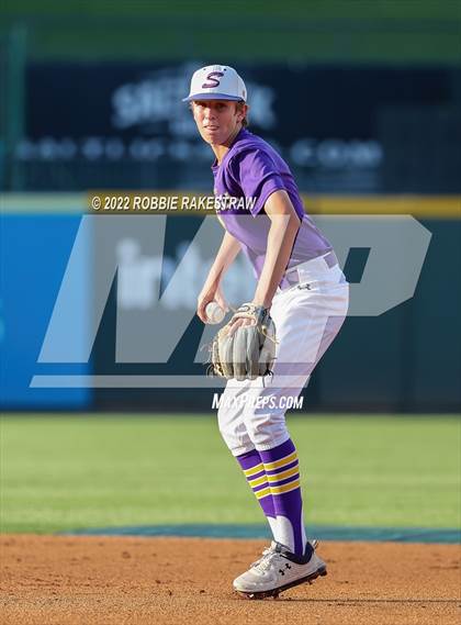 Thumbnail 2 in Shiner vs. Garrison (UIL 2A Baseball Semifinal) photogallery.