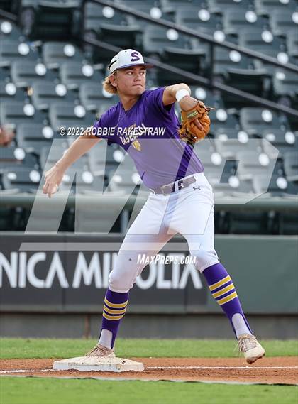 Thumbnail 3 in Shiner vs. Garrison (UIL 2A Baseball Semifinal) photogallery.