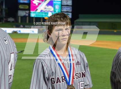 Thumbnail 3 in Shiner vs. Garrison (UIL 2A Baseball Semifinal) photogallery.