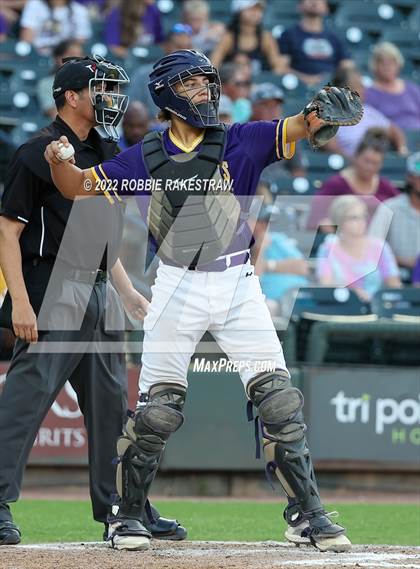 Thumbnail 1 in Shiner vs. Garrison (UIL 2A Baseball Semifinal) photogallery.