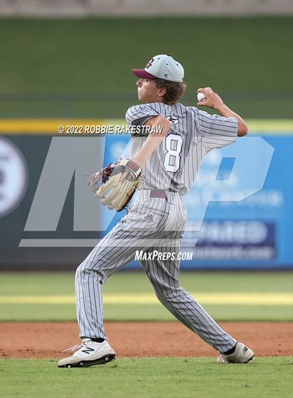 Thumbnail 3 in Shiner vs. Garrison (UIL 2A Baseball Semifinal) photogallery.