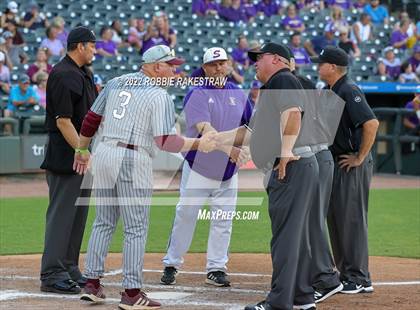Thumbnail 1 in Shiner vs. Garrison (UIL 2A Baseball Semifinal) photogallery.