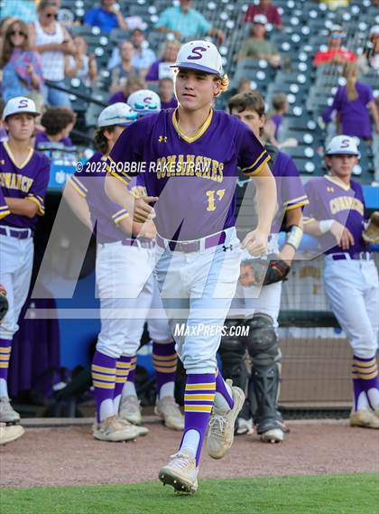 Thumbnail 1 in Shiner vs. Garrison (UIL 2A Baseball Semifinal) photogallery.