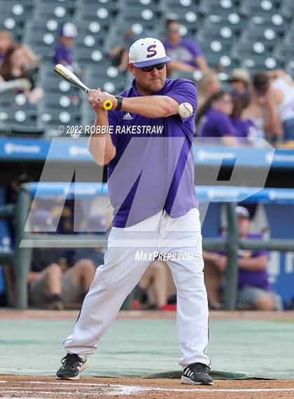 Thumbnail 2 in Shiner vs. Garrison (UIL 2A Baseball Semifinal) photogallery.