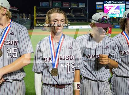 Thumbnail 2 in Shiner vs. Garrison (UIL 2A Baseball Semifinal) photogallery.