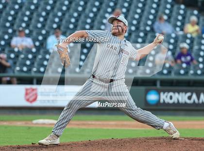 Thumbnail 1 in Shiner vs. Garrison (UIL 2A Baseball Semifinal) photogallery.