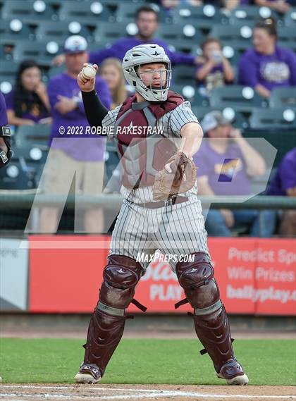 Thumbnail 3 in Shiner vs. Garrison (UIL 2A Baseball Semifinal) photogallery.