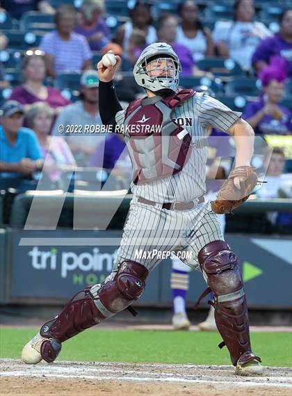 Thumbnail 3 in Shiner vs. Garrison (UIL 2A Baseball Semifinal) photogallery.