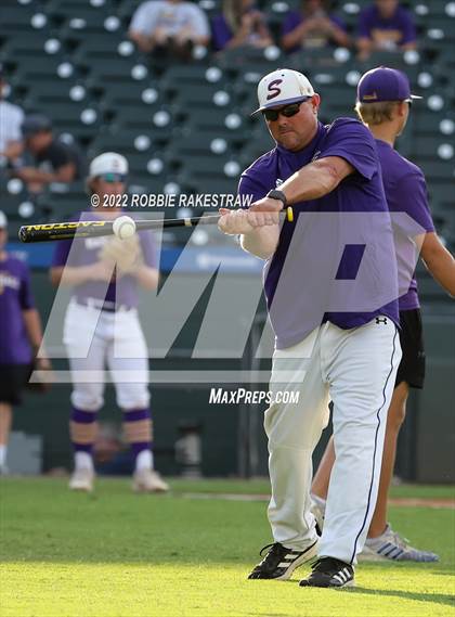 Thumbnail 2 in Shiner vs. Garrison (UIL 2A Baseball Semifinal) photogallery.