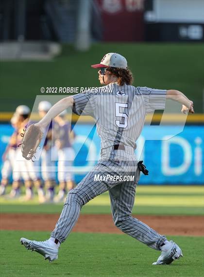Thumbnail 3 in Shiner vs. Garrison (UIL 2A Baseball Semifinal) photogallery.
