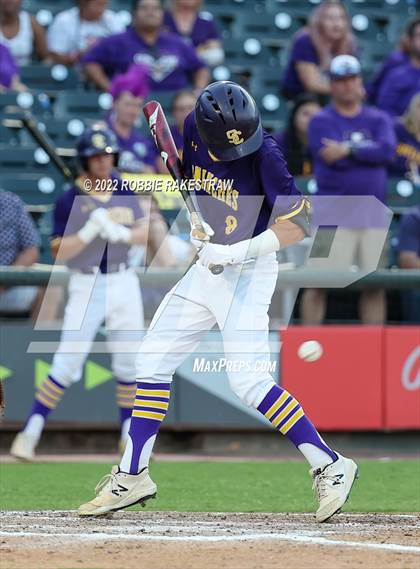 Thumbnail 3 in Shiner vs. Garrison (UIL 2A Baseball Semifinal) photogallery.