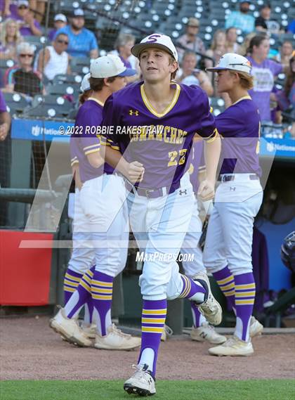 Thumbnail 1 in Shiner vs. Garrison (UIL 2A Baseball Semifinal) photogallery.
