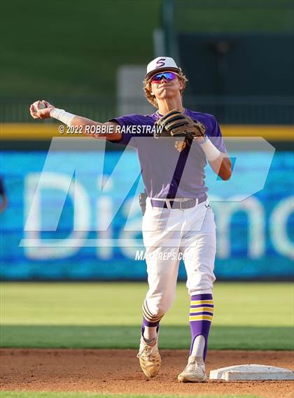 Thumbnail 2 in Shiner vs. Garrison (UIL 2A Baseball Semifinal) photogallery.