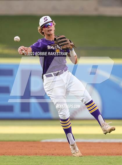 Thumbnail 3 in Shiner vs. Garrison (UIL 2A Baseball Semifinal) photogallery.