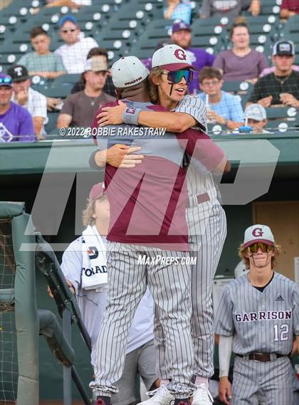 Thumbnail 2 in Shiner vs. Garrison (UIL 2A Baseball Semifinal) photogallery.