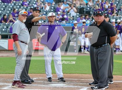 Thumbnail 3 in Shiner vs. Garrison (UIL 2A Baseball Semifinal) photogallery.