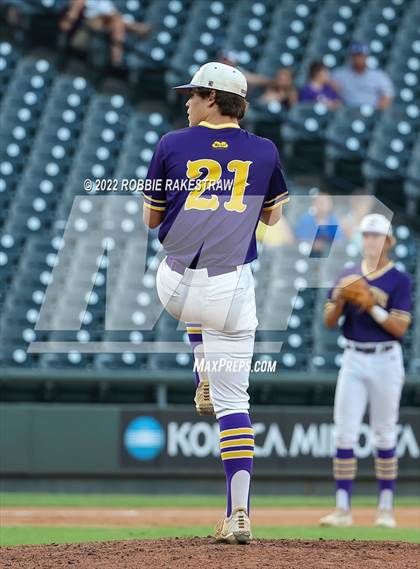 Thumbnail 3 in Shiner vs. Garrison (UIL 2A Baseball Semifinal) photogallery.