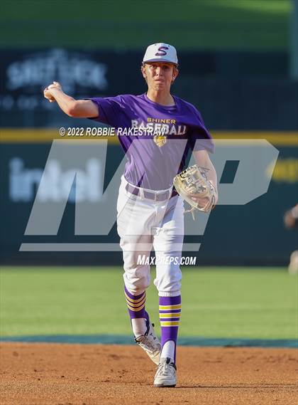 Thumbnail 3 in Shiner vs. Garrison (UIL 2A Baseball Semifinal) photogallery.