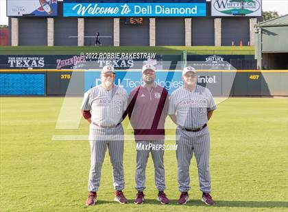 Thumbnail 1 in Shiner vs. Garrison (UIL 2A Baseball Semifinal) photogallery.