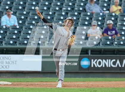 Thumbnail 1 in Shiner vs. Garrison (UIL 2A Baseball Semifinal) photogallery.