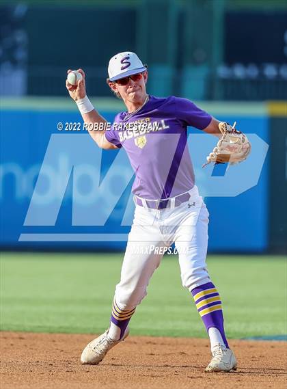 Thumbnail 3 in Shiner vs. Garrison (UIL 2A Baseball Semifinal) photogallery.