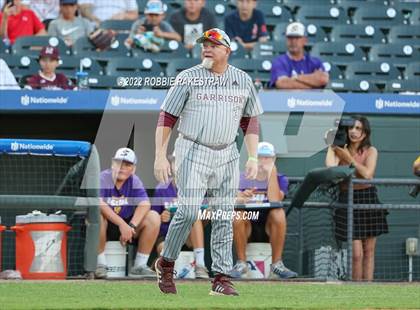 Thumbnail 3 in Shiner vs. Garrison (UIL 2A Baseball Semifinal) photogallery.