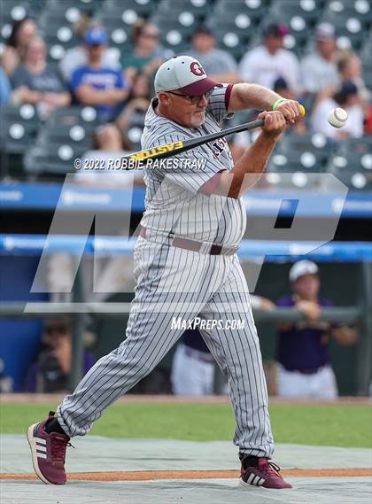 Thumbnail 3 in Shiner vs. Garrison (UIL 2A Baseball Semifinal) photogallery.