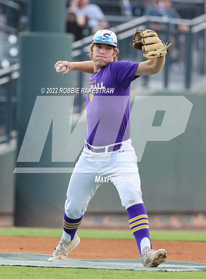 Thumbnail 3 in Shiner vs. Garrison (UIL 2A Baseball Semifinal) photogallery.