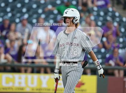 Thumbnail 3 in Shiner vs. Garrison (UIL 2A Baseball Semifinal) photogallery.