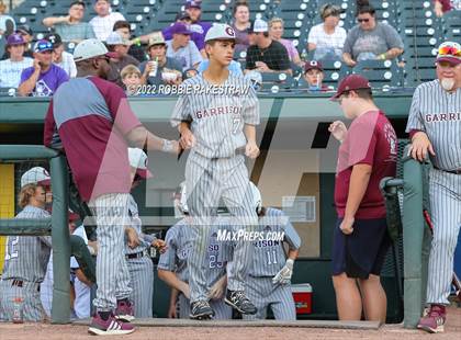 Thumbnail 2 in Shiner vs. Garrison (UIL 2A Baseball Semifinal) photogallery.