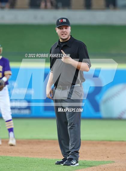 Thumbnail 3 in Shiner vs. Garrison (UIL 2A Baseball Semifinal) photogallery.
