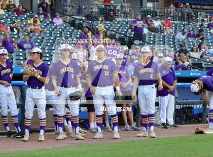 Thumbnail 3 in Shiner vs. Garrison (UIL 2A Baseball Semifinal) photogallery.
