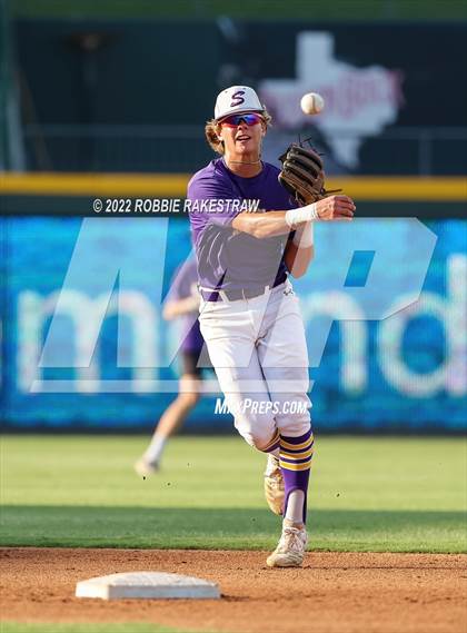 Thumbnail 1 in Shiner vs. Garrison (UIL 2A Baseball Semifinal) photogallery.