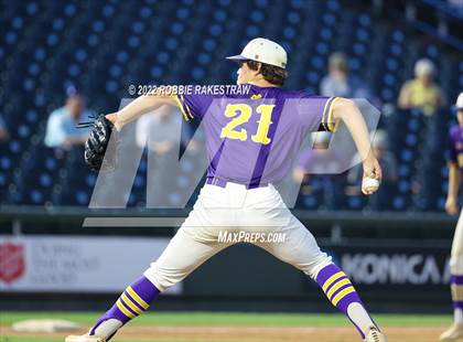 Thumbnail 3 in Shiner vs. Garrison (UIL 2A Baseball Semifinal) photogallery.