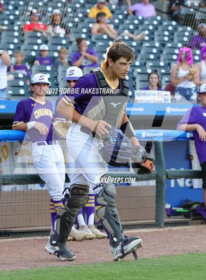 Thumbnail 3 in Shiner vs. Garrison (UIL 2A Baseball Semifinal) photogallery.