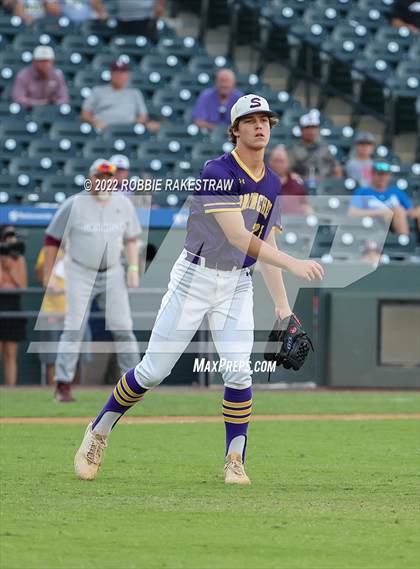 Thumbnail 1 in Shiner vs. Garrison (UIL 2A Baseball Semifinal) photogallery.