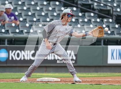 Thumbnail 3 in Shiner vs. Garrison (UIL 2A Baseball Semifinal) photogallery.