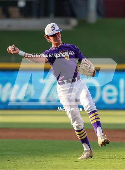 Thumbnail 3 in Shiner vs. Garrison (UIL 2A Baseball Semifinal) photogallery.