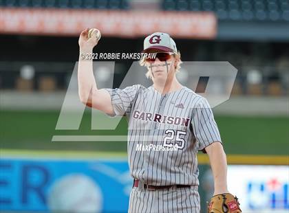 Thumbnail 3 in Shiner vs. Garrison (UIL 2A Baseball Semifinal) photogallery.