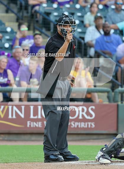 Thumbnail 3 in Shiner vs. Garrison (UIL 2A Baseball Semifinal) photogallery.