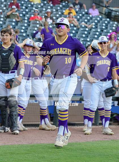 Thumbnail 3 in Shiner vs. Garrison (UIL 2A Baseball Semifinal) photogallery.