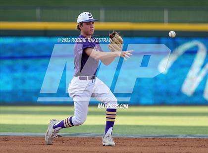 Thumbnail 1 in Shiner vs. Garrison (UIL 2A Baseball Semifinal) photogallery.