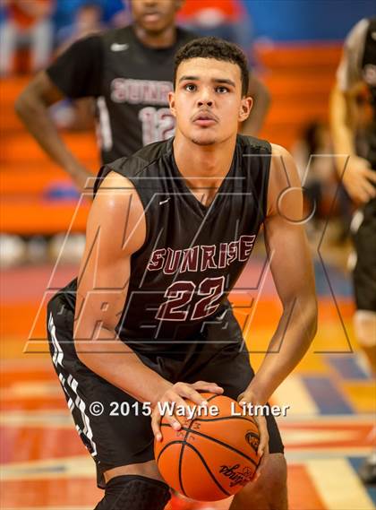 Thumbnail 3 in Sunrise Christian vs Victory Prep (Marshall County Hoopfest) photogallery.