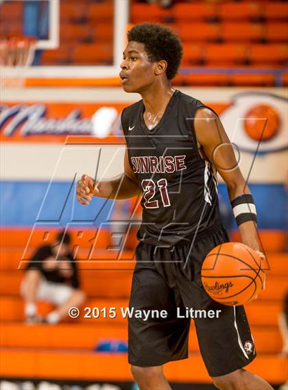 Thumbnail 1 in Sunrise Christian vs Victory Prep (Marshall County Hoopfest) photogallery.