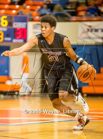 Thumbnail 3 in Sunrise Christian vs Victory Prep (Marshall County Hoopfest) photogallery.