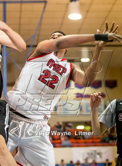 Thumbnail 2 in Sunrise Christian vs Victory Prep (Marshall County Hoopfest) photogallery.