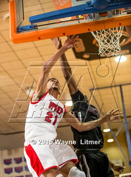 Thumbnail 1 in Sunrise Christian vs Victory Prep (Marshall County Hoopfest) photogallery.
