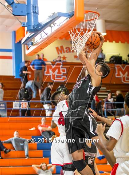 Thumbnail 3 in Sunrise Christian vs Victory Prep (Marshall County Hoopfest) photogallery.